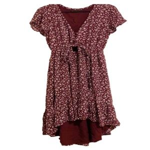 Abercrombie & Fitch Burgundy Sundress
